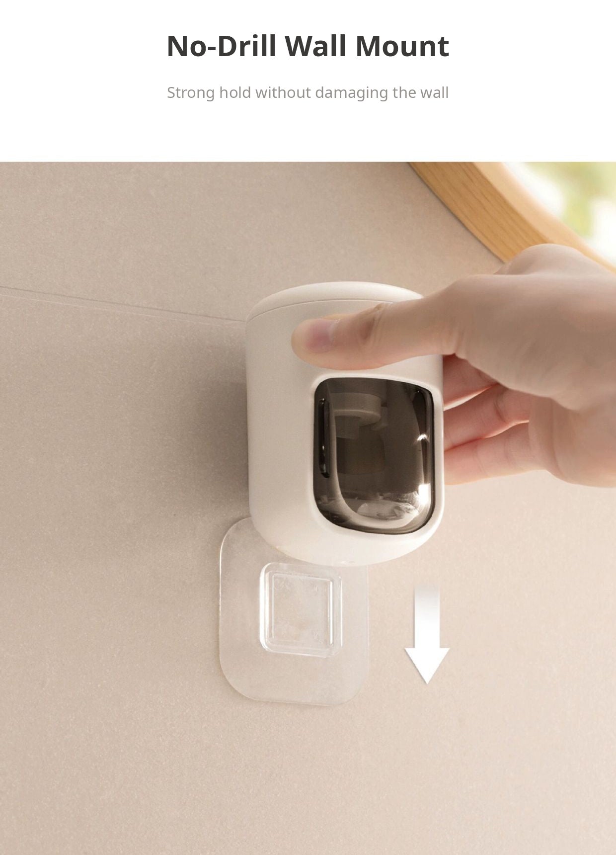 🦷Wall-Mounted Toothpaste Dispenser with Dust Cover