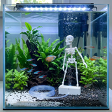 💀Dancing Skeleton Aquarium Dancing Skeleton Aquarium Ornament🫧