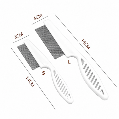 🔥Multifunctional Pet Hair Comb Flea and Tear Stain Removal 2 Pcs