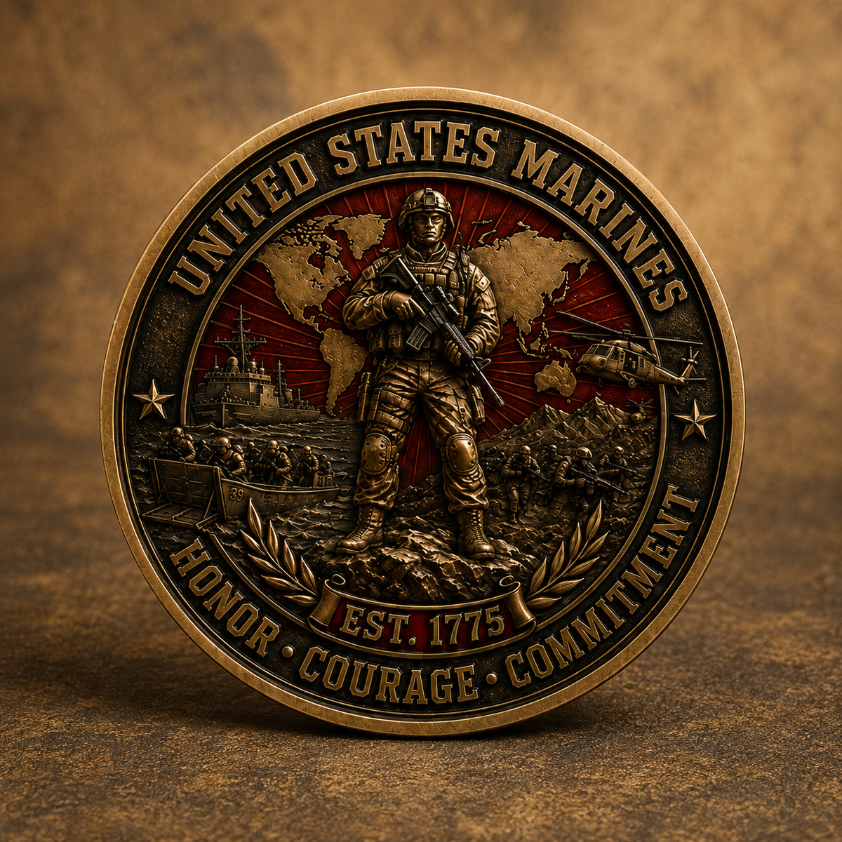 🪖Marine Corps Tribute Coin