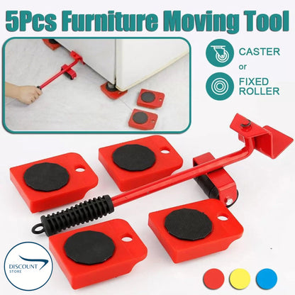 5-Piece Furniture Lifter & Moving Tool Set