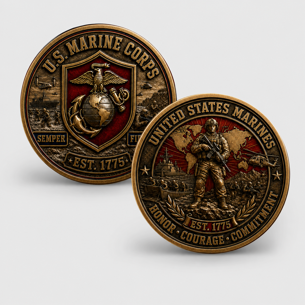 🪖Marine Corps Tribute Coin
