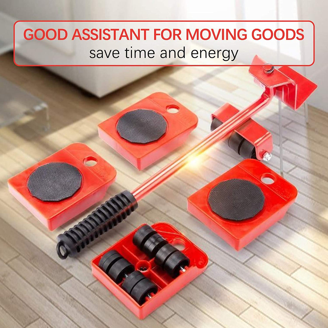 5-Piece Furniture Lifter & Moving Tool Set