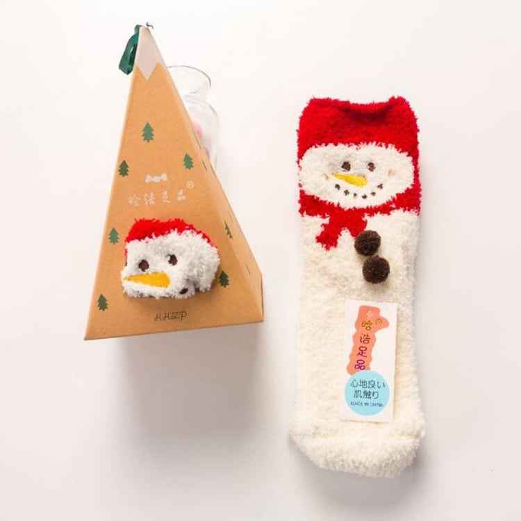 🎄Early Christmas Hot Sale—Coral Fleece Socks Christmas Gift Box
