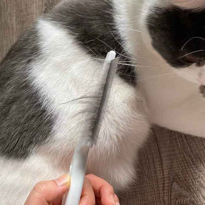 🔥Multifunctional Pet Hair Comb Flea and Tear Stain Removal 2 Pcs