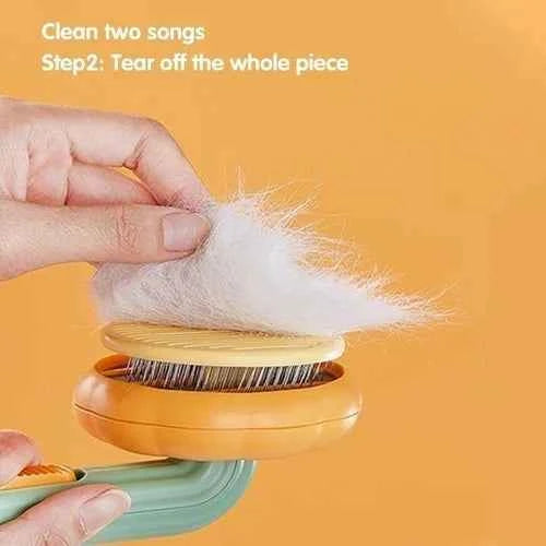 🎃Pumpkin Pet Grooming Tool Pet Remove Hair Brush