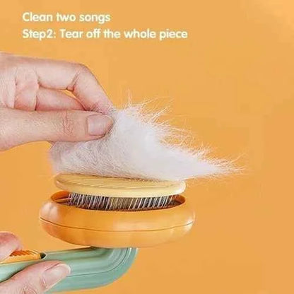 🎃Pumpkin Pet Grooming Tool Pet Remove Hair Brush
