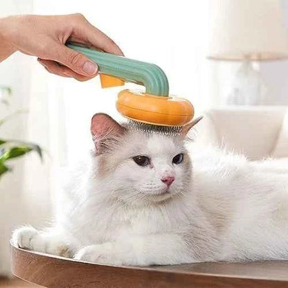 🎃Pumpkin Pet Grooming Tool Pet Remove Hair Brush