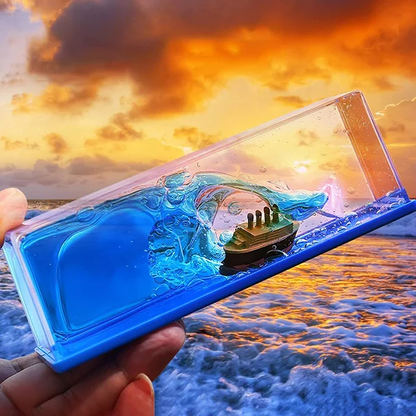 🛳️Unsinkable Ship Model ❤️Love Is a Ship That Never Sinks