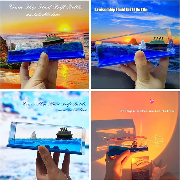 🛳️Unsinkable Ship Model ❤️Love Is a Ship That Never Sinks