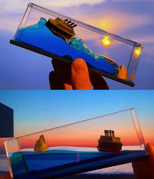 🛳️Unsinkable Ship Model ❤️Love Is a Ship That Never Sinks