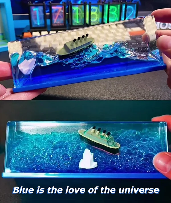🛳️Unsinkable Ship Model ❤️Love Is a Ship That Never Sinks