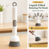 🔥Last Day 49% Off Revolutionary 360° Spinning Dish Brush with Soap Dispenser
